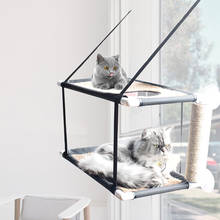 Cat Balcony Hammock Bearing 20kg Cat Sunny Seat Pet Waterproof Fabric Cat Bed Cat Climbing Sleeping Mattress Single Layer Double 2024 - buy cheap