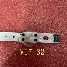 Faixa de luz led para retroiluminação de monitor lg, 2 peças, 32lj510v, 32lj510u, lc320dxe (fk) (a2), v18, 32, v17, 32, 32 2024 - compre barato