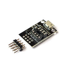 1 pçs preto tiny85 digispark kickstarter micro placa de desenvolvimento attiny85 módulo para arduino iic i2c usb 2024 - compre barato