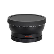 Широкоугольный объектив Andoer 58 мм 0.45x HD с макрообъективом для Canon Nikon Sony Pentax 58 мм аксессуар для объектива камеры 2024 - купить недорого