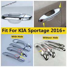 Yimaautotrims Exterior Refit Kit Fit For KIA Sportage 2016 2017 2018 2019 2020 ABS Chrome Door Handle Catch Cap Cover Trim 2024 - buy cheap