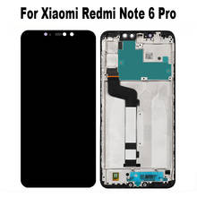 Pantalla LCD de 6,26 pulgadas, montaje de digitalizador con pantalla táctil para Xiaomi Redmi Note 6 Pro 2024 - compra barato