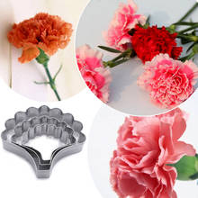 3 pcs/set Carnation Petal Cutter Sets Stainless Steel Cookie Fondant Cake Decorating Tools 2024 - buy cheap