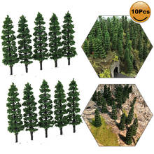 40pcs Model Train Miniature Tress 1:75 OO scale Model Trees 90mm TC90 Raiway Layout Accessories 2024 - buy cheap
