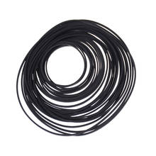 1Pack/Lot Black Rubber Small Fine Pulley Pully Belt Engine Drive Belts For DIY Toy Module Car Dia 30mm To 120mm 2024 - buy cheap