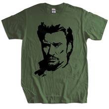 Мужская черная футболка, Мужская футболка, оптовая продажа, модная футболка в стиле унисекс с изображением Джонни Хелли, с европейскими размерами 2024 - купить недорого