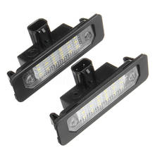 1 Pair Car LED License Plate Light Lamp Replacement for Ford 08-11 Focus Fusion 10-14 Mustang Auto Accessories 2024 - buy cheap