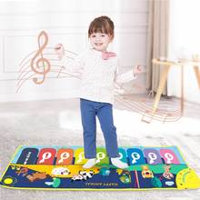 Alfombrilla de Piano Musical para bebé y niño, juguete educativo multifuncional, con luz suave y táctil, ideal para regalo 2024 - compra barato