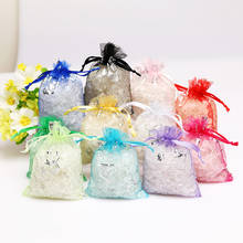 Hot 50 Pcs/lot Butterfly Design Organza Bags Wedding Gift Packaging Drawstring Bags&Jewelry Pouches 7*9/9*12/13*18cm 2024 - buy cheap