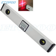 225mm 400mm 600mm Spirit Level Digital Laser Level Ruler Angle Gauge Finder Horizontal Vertical Cross Line Laser Leveler 2024 - buy cheap