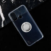 For Itel A48 6.1"  Back Ring Holder Bracket TPU Soft Silicone Phone protect Case Anti falling shell 2024 - buy cheap