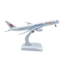 20cm Aircraft China Eastern Airlines Boeing 787 with Landing Gear B787 Alloy Plane Model Toys Children Kids Gift for Collection 2024 - buy cheap