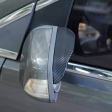 Carbon Fiber Rear View Mirror Rain Eyebrow for Renault Clio Megane Scenic Twingo Kangoo Master kwid Symbol Trafic Kaptur Kadjar 2024 - buy cheap