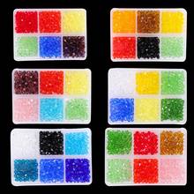 Wholesale 4mm 600Pcs Glass Beads Crystal Beads Faceted Austria Bead embroidery For Jewelry making Best Selling Color 2024 - buy cheap