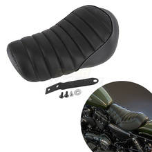 Almofada para motorista de motocicleta, preta, almofada de assento, para harley sportster xl iron 883, 1200, 48, 48, 48, 48, 2016-2020, 19, 18, 17 2024 - compre barato