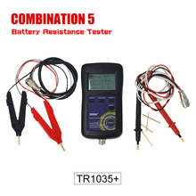 YR1035-batería de litio Original de cuatro líneas, prueba de resistencia interna Digital TR1035, probador de batería seca eléctrica 18650, C5 2024 - compra barato