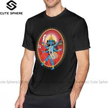Kali-Camiseta de manga corta para hombre, Camisa de algodón estampada, divertida, a la moda, de talla grande 2024 - compra barato