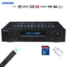 Sunbuck Lossless Bluetooth 1200W 5.1 AV Sound Amplifier Audio 4K  1080P HD DTS Dolby AC-3 Home Theater Power Amplifier 2024 - buy cheap