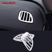 For Buick Encore Opel Mokka 2013 2014 2015 2016 2017 ABS Matte Car front Small air outlet Decoration Cover Trim car styling 2pcs 2024 - buy cheap