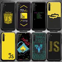 NodeJS JavaScript Accessories Phone Case For OPPO Realme 6 Pro Realme C3 5 Pro C2 RENO2-Z A11X XT 2024 - buy cheap