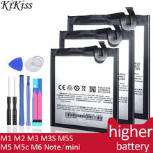 Аккумулятор для Meizu 5S 5C M5S M612Q M612h M612M M1 M2 M3 M3S M5 M5c M6 Note 2024 - купить недорого