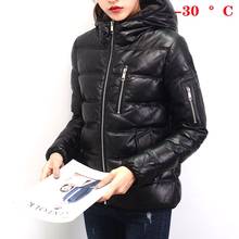 Women Genuine Jackets Winter Thick Female 90% White Duck Down Sheepskin Jacket Soft Plus Size Leather Coat 2024 - buy cheap