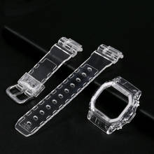 Correa de TPU suave para reloj Casio, correa de reloj deportiva para G-SHOCK, DW-5600, DW5610, funda biselada, GW-M5610, GWB5600HR, DW5000 2024 - compra barato