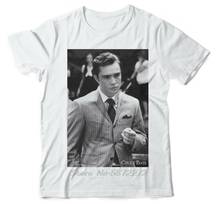 Chuck Bass Gossip Girl Ed Westwick Unisex Cotton White T-Shirt Wsn50 Street Men Cotton O-oneck Tee Shirt 2024 - buy cheap