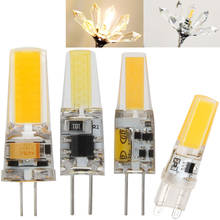 Dimmable LED G4 G9 Lamp Bulb AC/DC Dimming 12V 220V 3W 6W COB SMD LED Lighting Lights replace Halogen Spotlight Chandelier 2024 - buy cheap