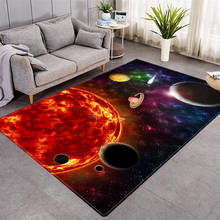 Nordic trend Galaxy Space Stars pattern carpets for living room bedroom Area Rug Kids Room Play crawl mat Children's Game carpet 2024 - buy cheap