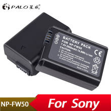 Palo 2 peças 2000mah refletor np fw50 para sony NP-FW50 drive drive embutido para alpha a5000 a6000 refletor alpha 7 a7ii alpha 7r 2024 - compre barato