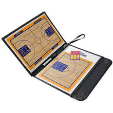 Профессиональная баскетбольная тактическая схема для тренера двухсторонняя тренера обмена с маркером 24 магнита баскетбольная тактическая доска 2024 - купить недорого