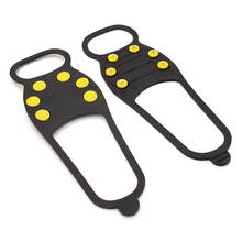 Hot Selling Anti-Slip Silicone Shoes Cover Snow Ground Grippers Spikes Grips Climbing Crampons 2024 - buy cheap