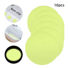 Pegatinas antideslizantes para baño y bañera, calcomanías luminosas de fluorescencia, antideslizantes e impermeables, 10 Uds. 2024 - compra barato