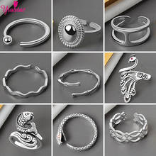 2020 New Korean Women's Flower Ring Punk Fashion Retro Wave Snake Ring Party Couple Jewelry New Year Gift Gifts for Men Viking 2024 - buy cheap