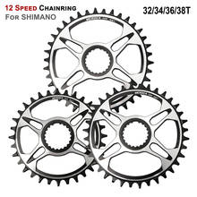 AL 7075 Mountain Bike Chaiwheel Plate 32T 34T 36T 38T M6100 M7100 Alloy Road MTB Bicycle Chainring Cranksets For SHIMANO 12S 2024 - buy cheap