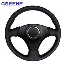 DIY Car Steering Wheel Cover Black PU Artificial Leather For Toyota RAV4 Celica Matrix MR2 Supra Voltz Caldina MR-S Corolla 2024 - buy cheap