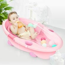 Bañera grande reclinable para bebés, barril de baño para niños, suministros para el hogar, champú, Verano 2024 - compra barato