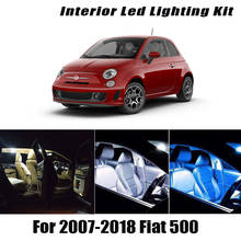 Luz LED Interior para coche Fiat, Kit de iluminación Canbus para maletero, para modelos 500, 500L, 500X, 500E, 500C, 2007-2017, 2018 2024 - compra barato