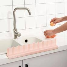 Basin Sink Water Splash Guard Kitchen Bathroom Splashproof Baffle Board  With Sucker Waterproof  Board Dish Fruit Vegetable 2024 - buy cheap