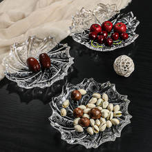 Nordic Home Japanese Tablewares Supplies Glass Fruit Plate Snack Plate Candy Dish Food Tray fruteros de cocina plateau 2024 - buy cheap