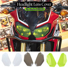 For Honda CRF1000L CRF1000 L Africa Twin 2016 2017 2018 2019 Headlight Guard Protector CRF 1000L Headlamp Screen Cover Lens New 2024 - buy cheap