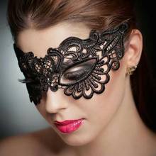 Mask for face Women Women Hollow Lace Masquerade Face Mask Princess Prom Party Props Costume lace mask hollow mask 2024 - buy cheap