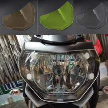 Capa protetora de tela para farol de motocicleta mt 09, cobertura de farol para bicicleta pit got yamaha mt09 fz09 segundo 2013-2016 mt07 2018 2019 2024 - compre barato