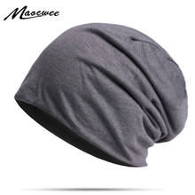 Gorro de Color liso para hombre y mujer, gorra de cobertura para deportes al aire libre, a prueba de viento, informal, a la moda 2024 - compra barato