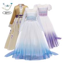 Платье для девочек, детский нарядный костюм принцессы для вечеринки, костюм комикса, костюм для косплея, одежда для Хэллоуина, маскировка, одежда 2024 - купить недорого