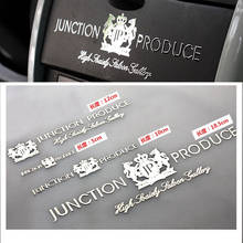 Etiqueta de Metal de níquel fino para coche, pegatina Interior de manija de puerta, emblema de reacondicionamiento, etiqueta de embalaje JP 2024 - compra barato