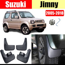 Mud flaps for Suzuki jimny 2005-2018 Mudguards Fender jimny Mud flap splash Guard Fenders Mudguard car accessories Front Rear 2024 - buy cheap