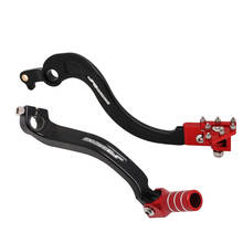 Alavanca cnc para pedal de mudança de marcha de motocicleta, para honda crf250r crf 250r 2010 2011 2012 2013 2014 2015 2024 - compre barato