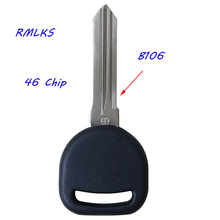 Novo transponder de substituição para chave de chip de ignição, sem corte b111 lâmina, chave em branco de chip 46, apto para cadillac 2024 - compre barato